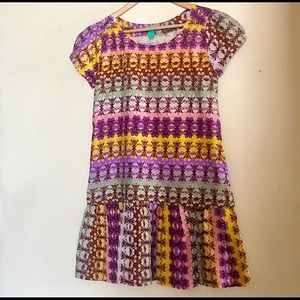 FARM RIO Drop Waist Mini Dress